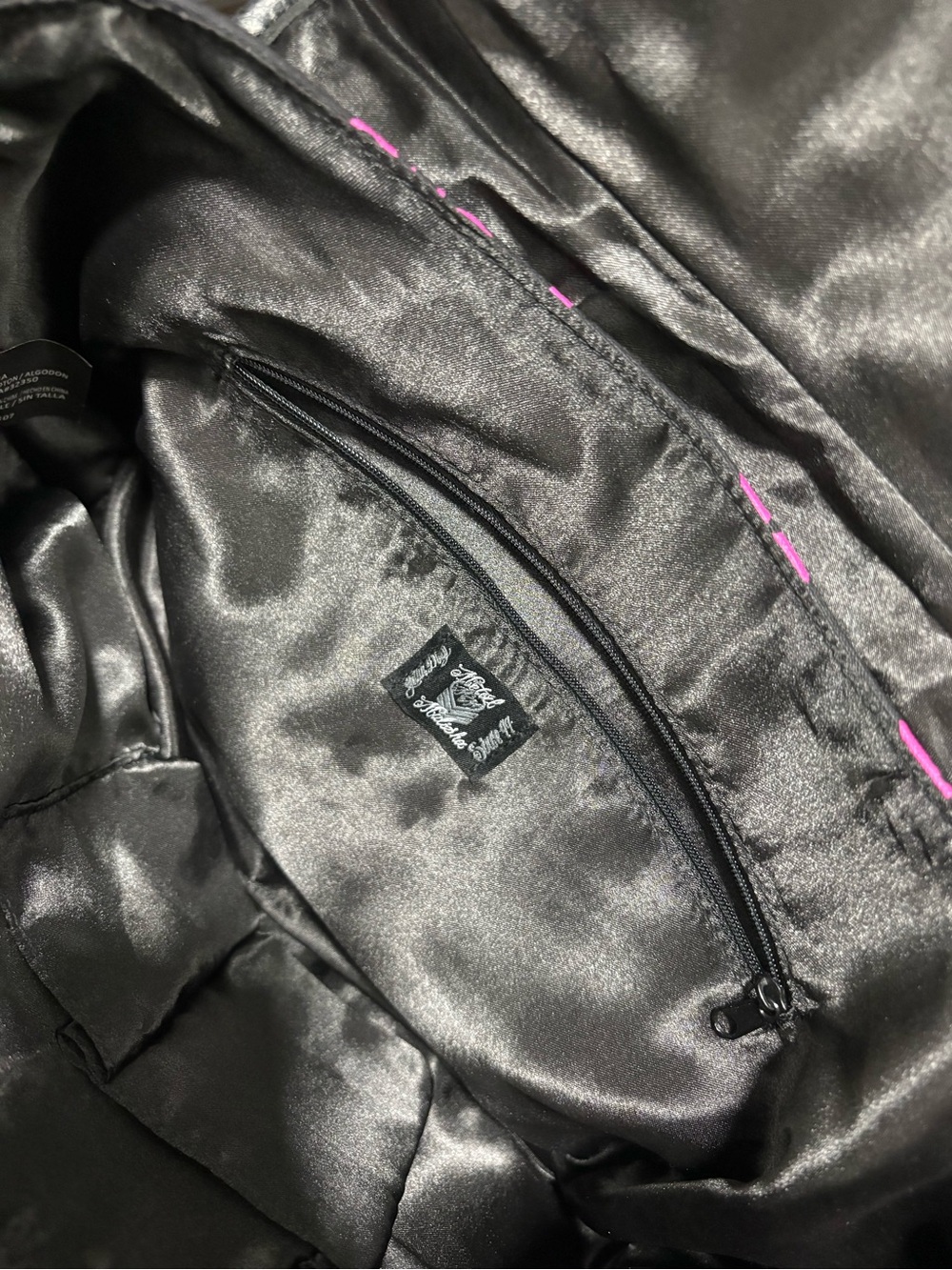 Metal Mulisha Black & Hot Pink Purse - Picture 3 of 4